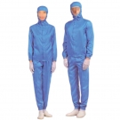 嘉柏利通F-1316海藍色拉鏈式分體潔凈服