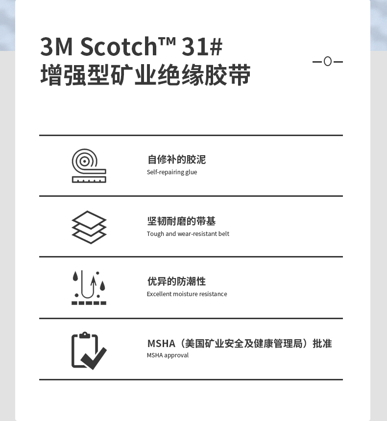3M31#礦業膠帶圖片3
