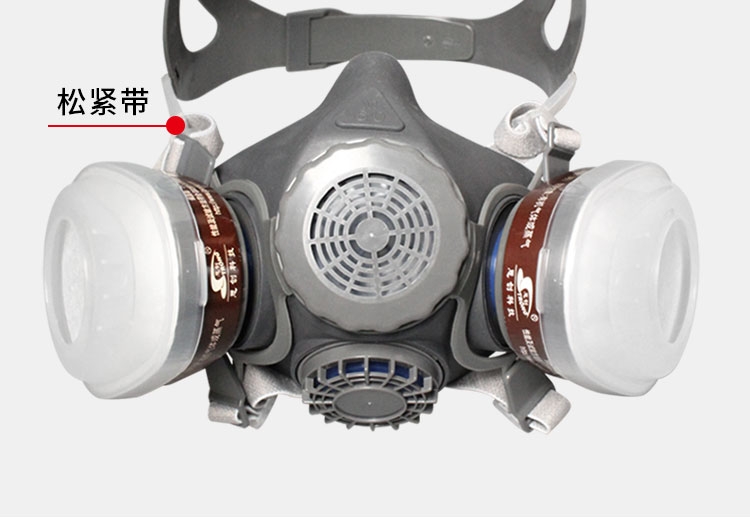 思創ST-M60G-3硅膠半面罩防毒面具圖片10