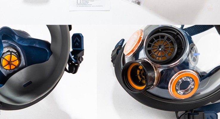 思創ST-S100-3硅膠全面罩防毒面具圖片15