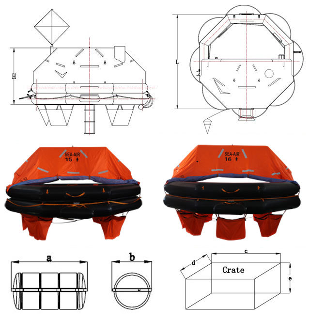海威TYPE-10救生筏圖片5