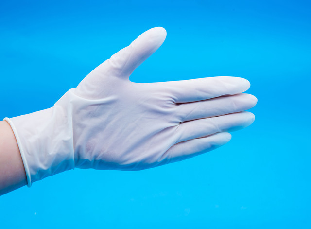 康民一次性外科滅菌橡膠醫用手套圖片1