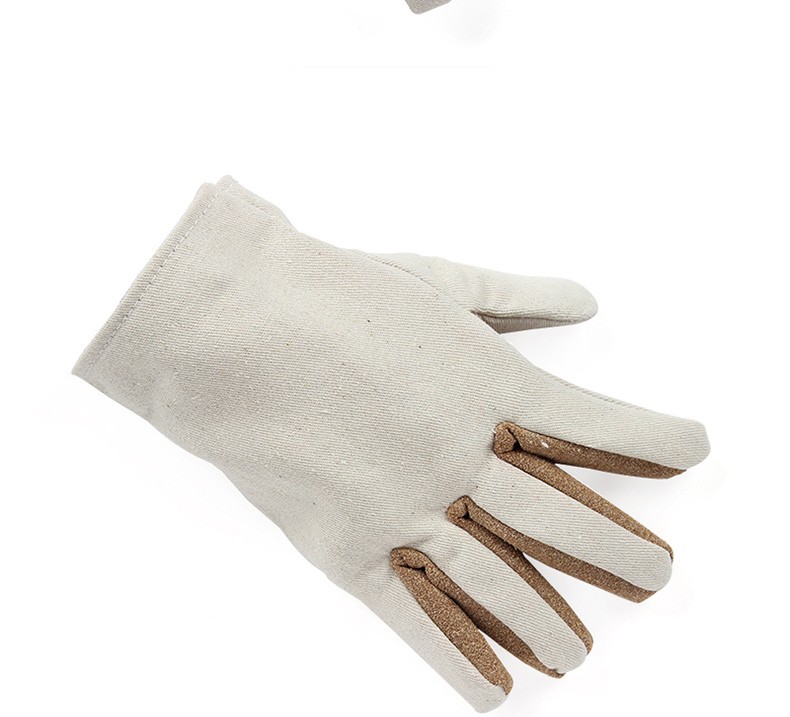 君御帆布加皮手套圖片2