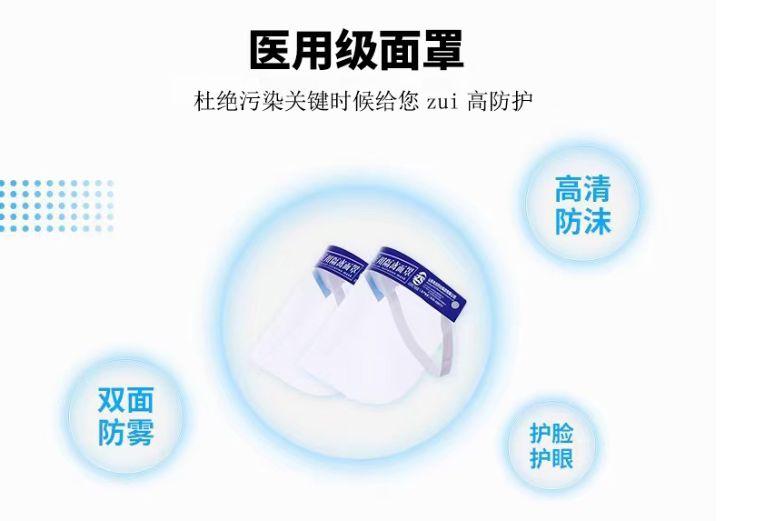 東貝醫用隔離面罩圖片2