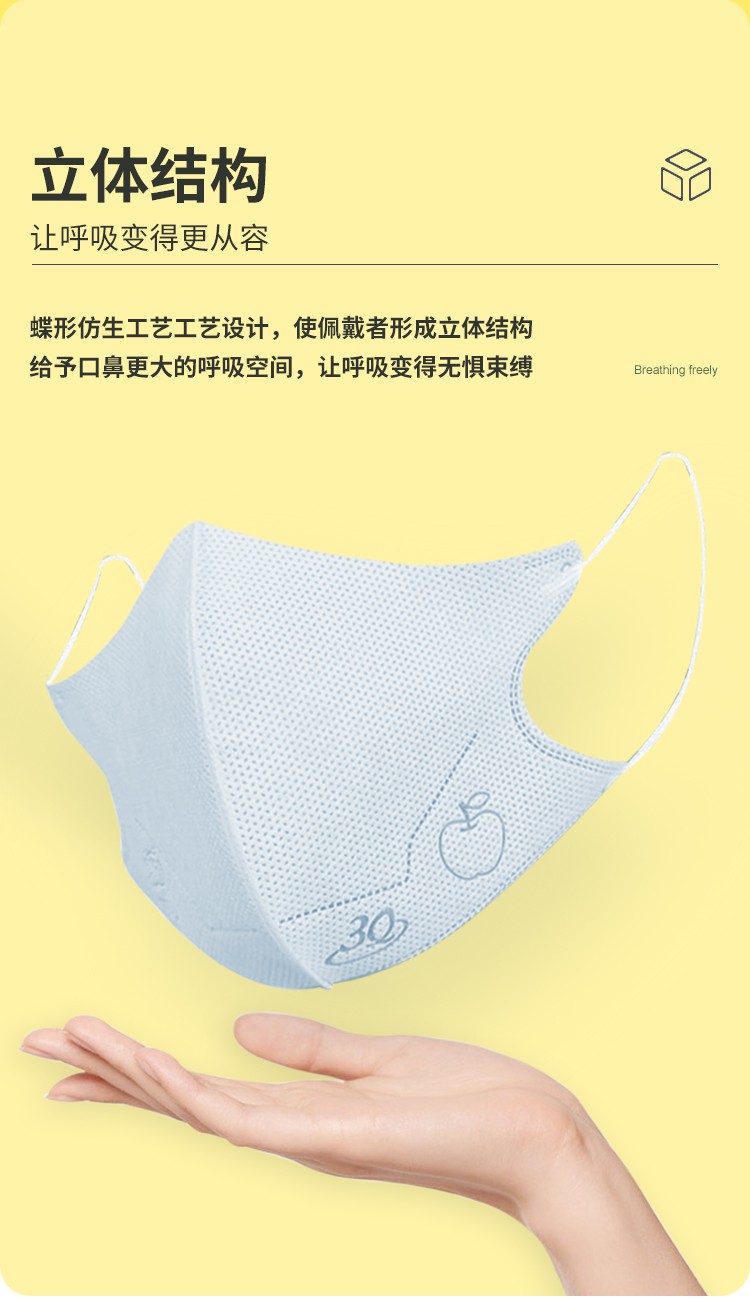 三奇兒童無紡布口罩圖片3