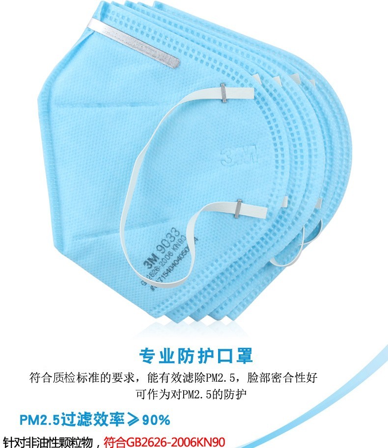 3M9033防塵口罩圖片3