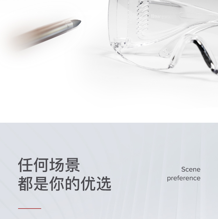 Honeywell霍尼韋爾100002 VisiOTG-A透明防霧鏡片訪客防護眼鏡圖片7