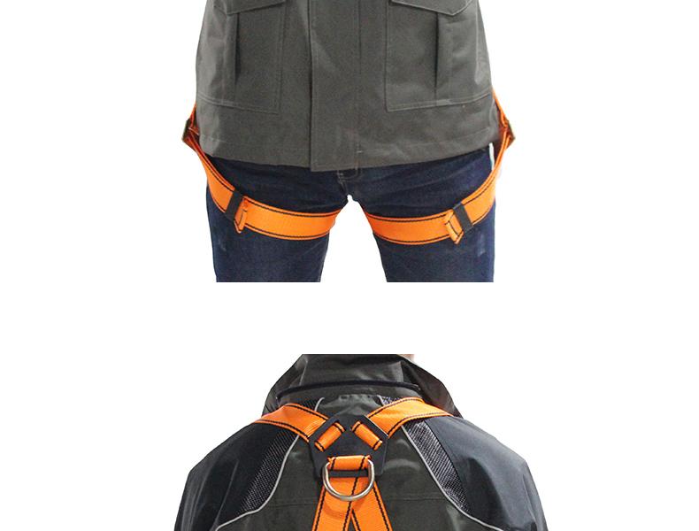 梅思安10128052輕巧星全身式中號(hào)安全帶圖2