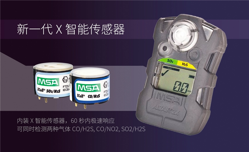 梅思安10161496(國外進口 熒光外殼版)天鷹2X單一氣體檢測儀圖4