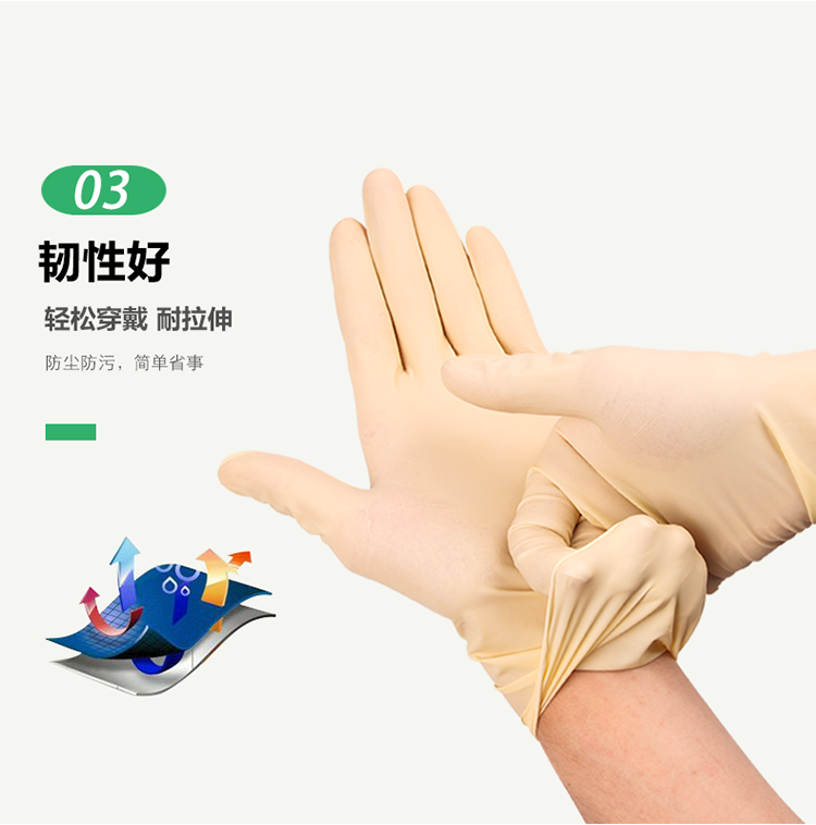金佰利HC220-S G5乳膠手套圖7
