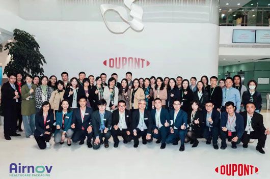 Airnov公司和杜邦Tyvek團(tuán)隊(duì)合照