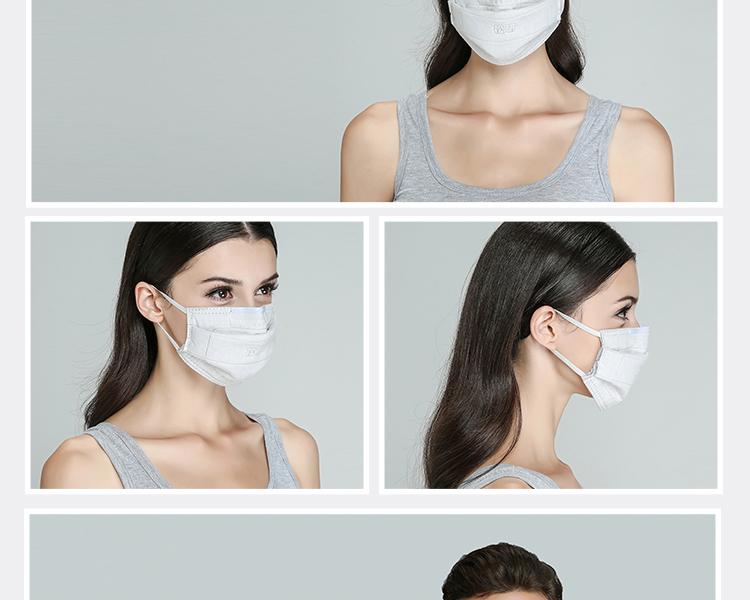 松研T212阻菌防塵活性炭口罩圖片6