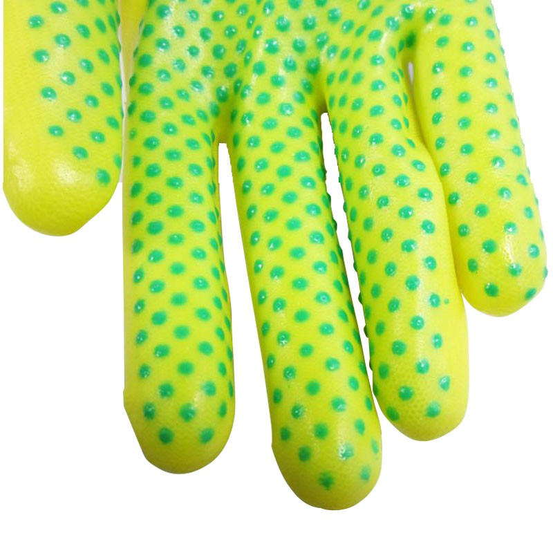 星宇P502尼龍點(diǎn)珠PVC勞保手套圖片1