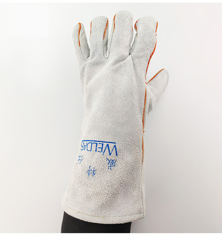 威特仕10-2112L-15灰色電焊手套圖11