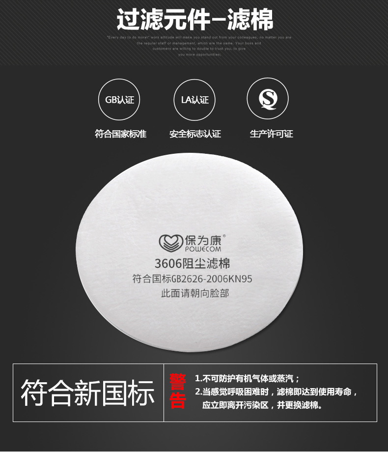 保為康8203防塵濾棉圖片1