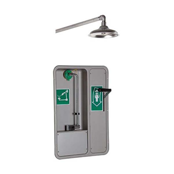 哈沃斯8355WCW無障礙嵌入式沖淋和洗眼/臉器圖片