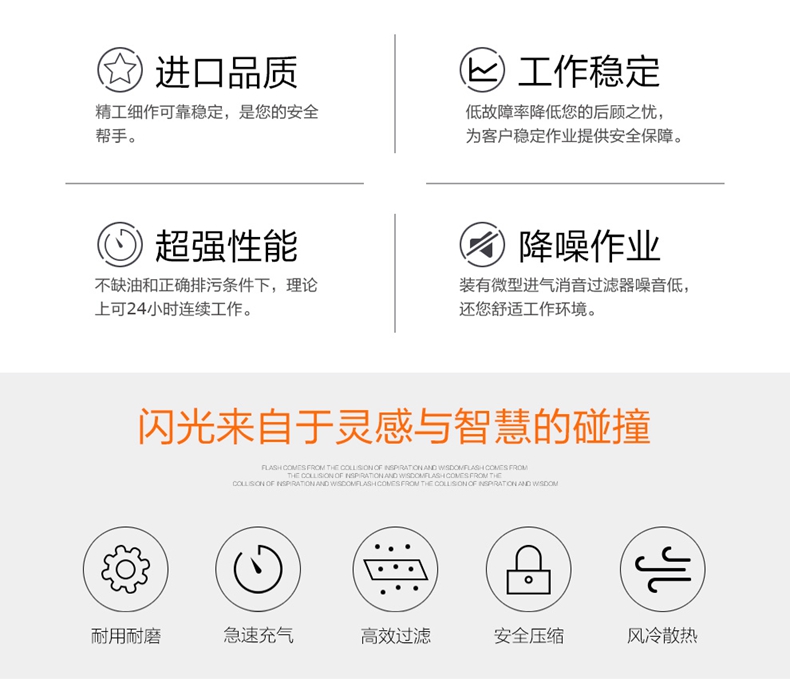 海固HG-CQ100C高壓呼吸空氣壓縮機 正壓式空氣呼吸器充氣泵圖片3