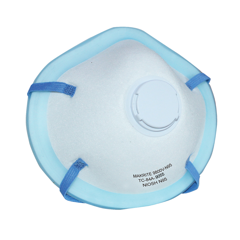 麥特瑞9800V-N95杯狀帶閥防塵口罩圖片