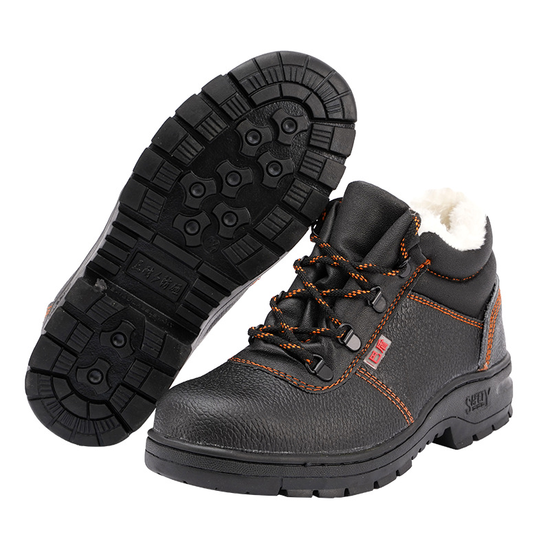 巴盾366膠粘棉-01保暖防砸防刺穿耐油酸堿安全鞋圖片2