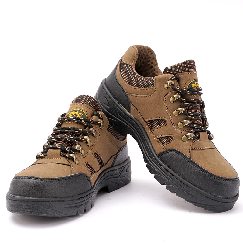 巴盾282-01低幫超纖皮防砸防刺穿安全鞋圖片2