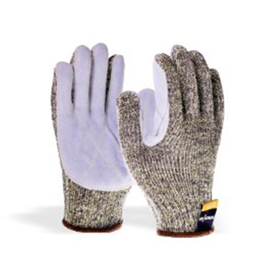 好員工F-010芳綸混編灰色防割手套圖片