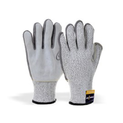 好員工PE-112灰白色HPPE防割手套圖片