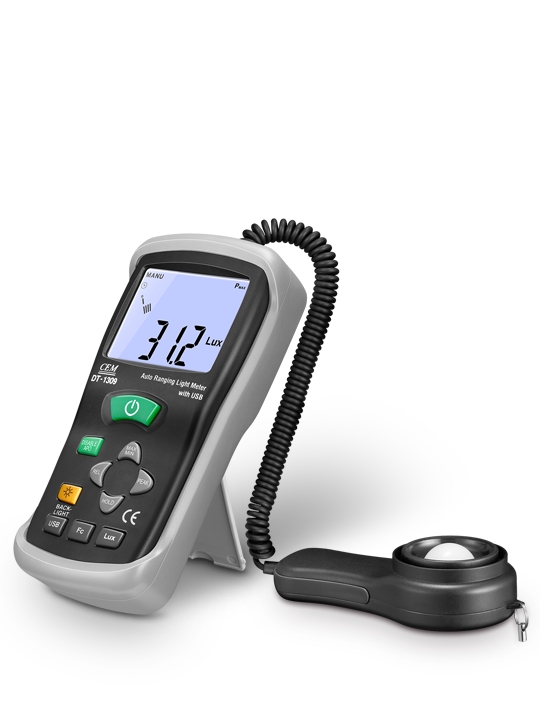 華盛昌DT-1309多功能數(shù)字式照度計(jì)圖片3
