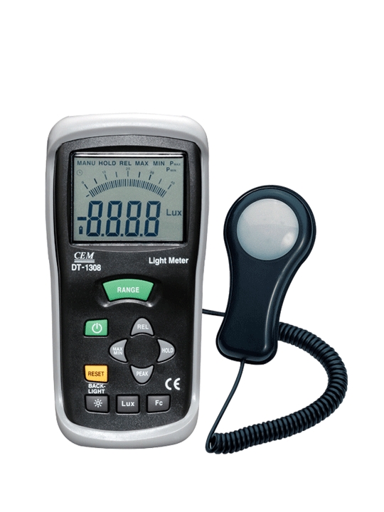 華盛昌DT-1308多功能數字式照度計圖片2