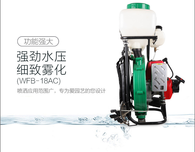 市下WFB-18AC 11L背負(fù)式動(dòng)力噴霧機(jī)圖片2