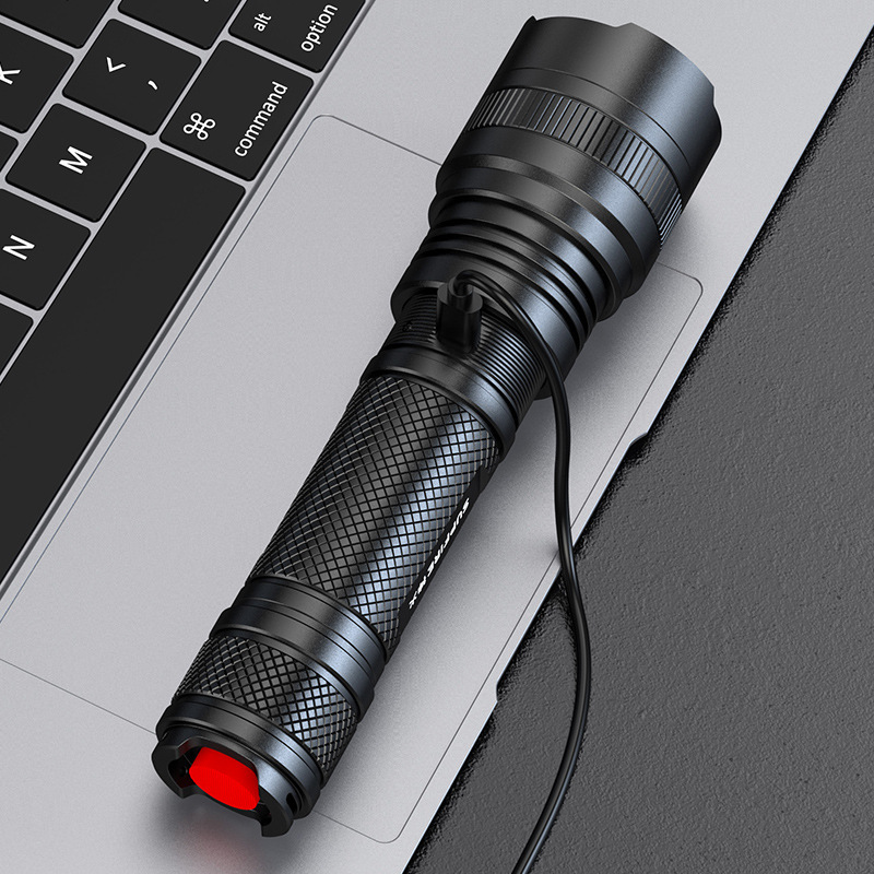 神火L6-G強光36W應(yīng)急防水戶外手電筒圖片3