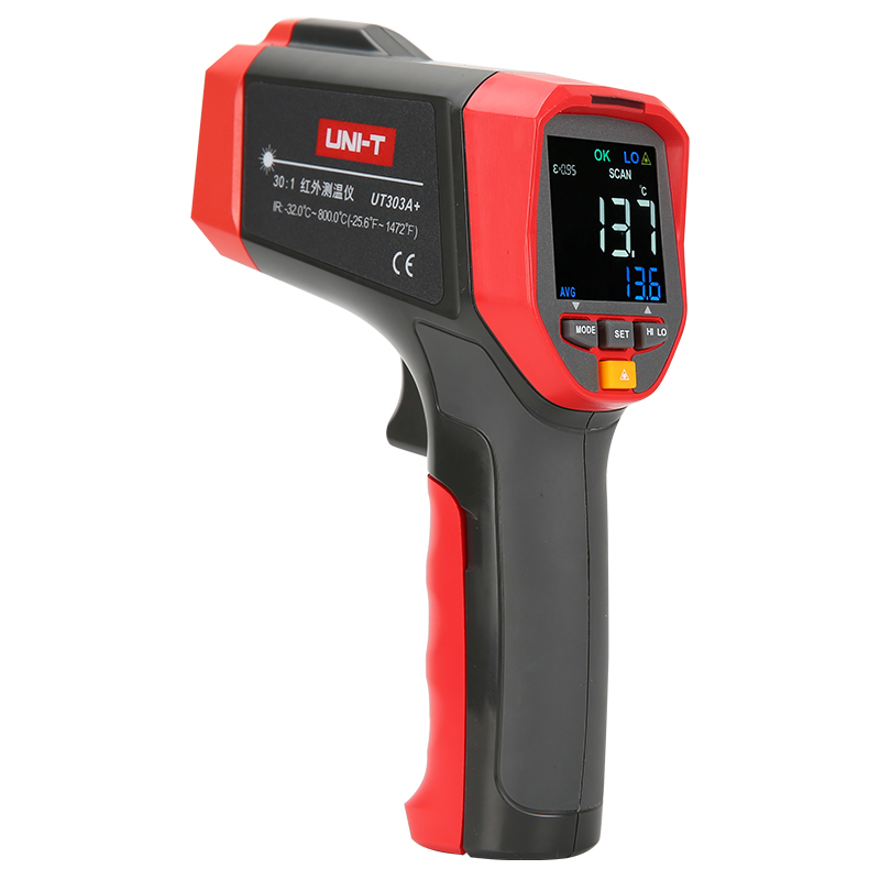 優利德UT303A+非接觸手持紅外測溫儀圖片