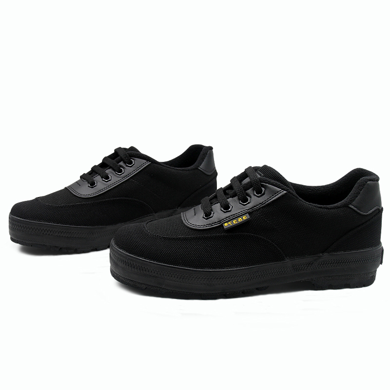 3537威武-M低幫加絨加厚耐磨工地勞動鞋防滑防臭勞保鞋