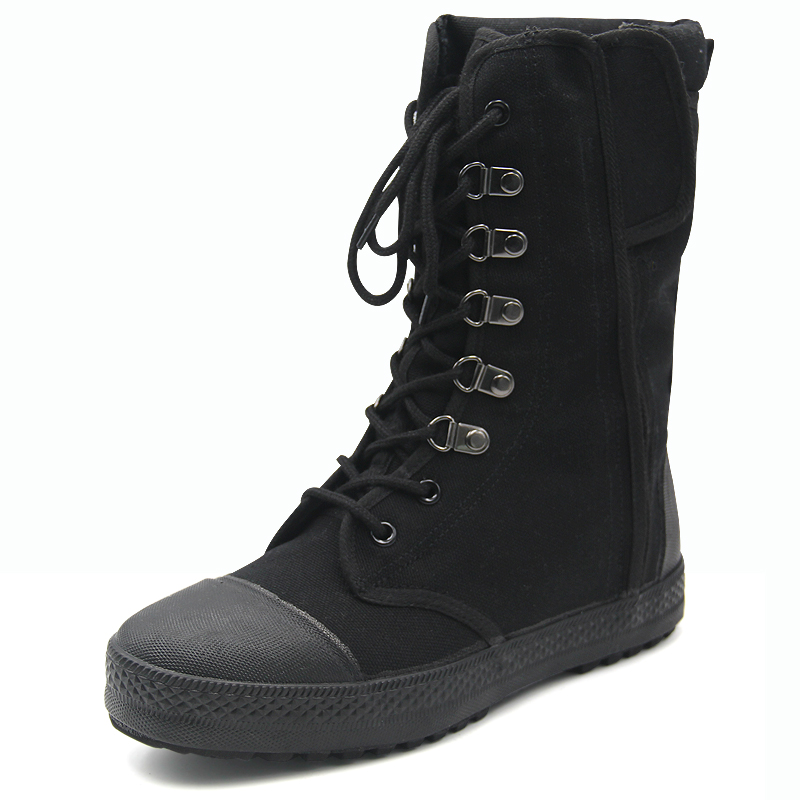 3537高腰防穿刺森林消防鞋 防穿刺耐磨工地勞保鞋