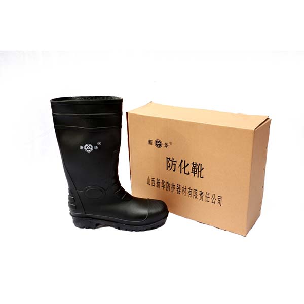 新華耐酸堿防化靴圖片