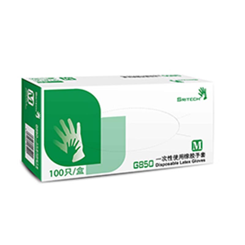 施?？礢RITECH G850天然乳膠一次性手套圖片
