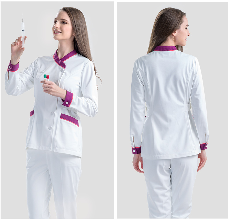 樂倍康F13359-1長袖護(hù)士服圖片1