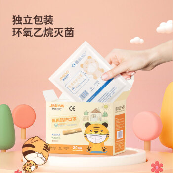 界面N95一次性醫用防護兒童口罩圖片2