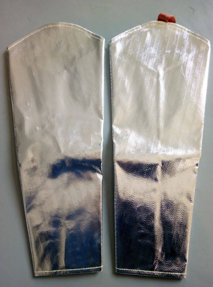 藍鷹AL8標準鋁箔布耐高溫套袖圖片1