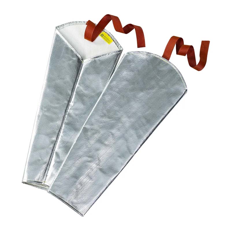 藍(lán)鷹AL8C芳綸碳纖鋁箔布耐高溫套袖圖片