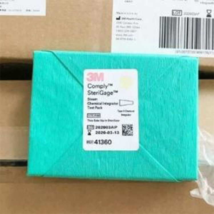 3M41360蒸汽滅菌化學(xué)測(cè)試包圖片1
