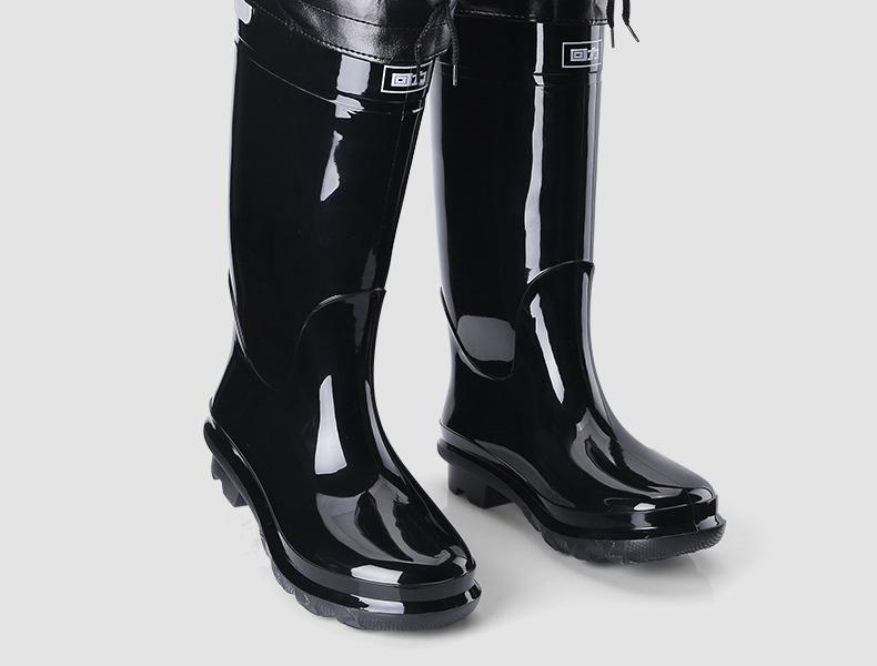 回力028高筒黑色雨靴圖片14