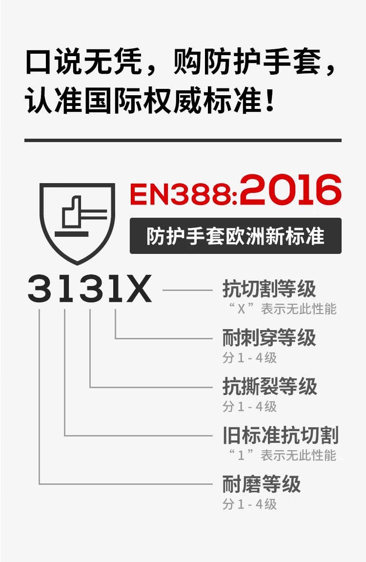 恒輝LKX301三層乳膠防滑耐磨勞保手套圖片8