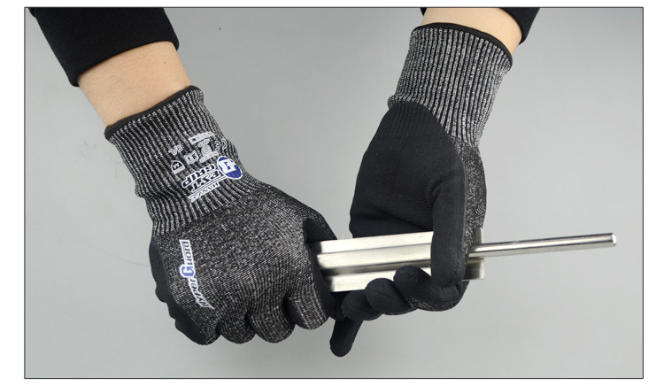 恒輝NJ3150耐磨5級加鋼絲防割手套圖片10