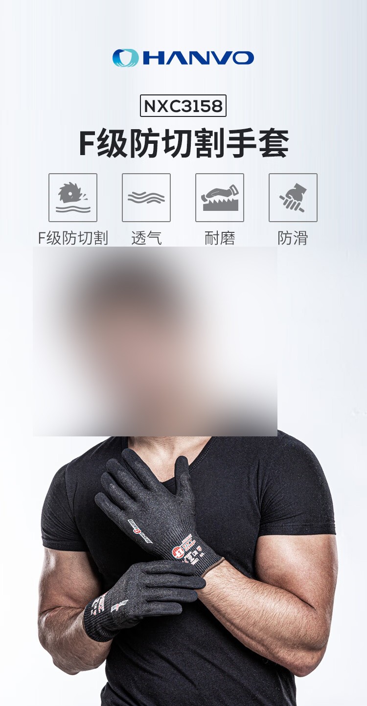 恒輝NXC3158防穿刺耐磨6級(jí)防割手套圖片1