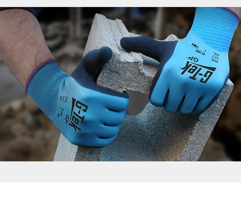 PIP 34-500防滑耐磨防油勞保手套9
