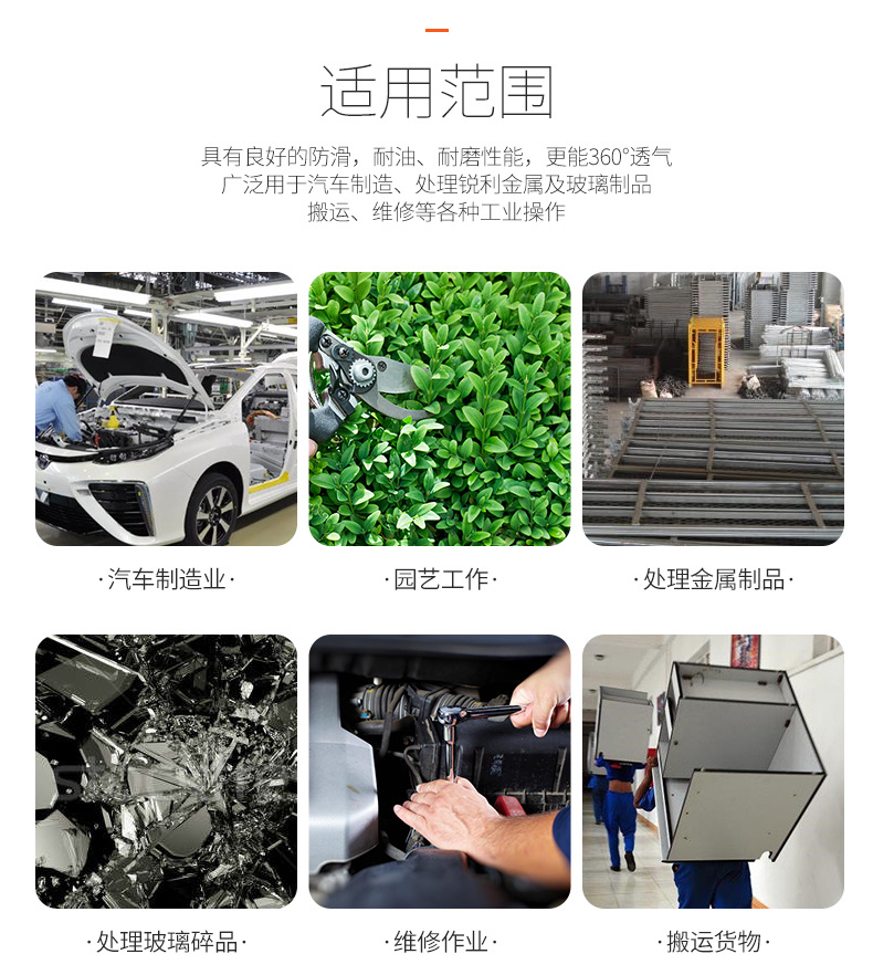 PIP 34-874防化學(xué)防油耐磨勞保手套圖片6