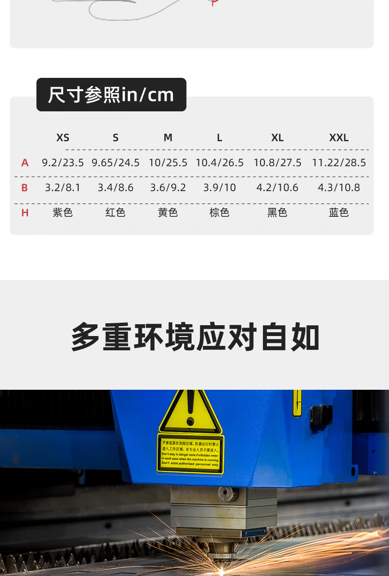 PIP 16-330防滑耐磨雙浸丁腈防割手套圖片7