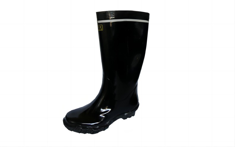 天天平安高筒反光工礦安全靴4