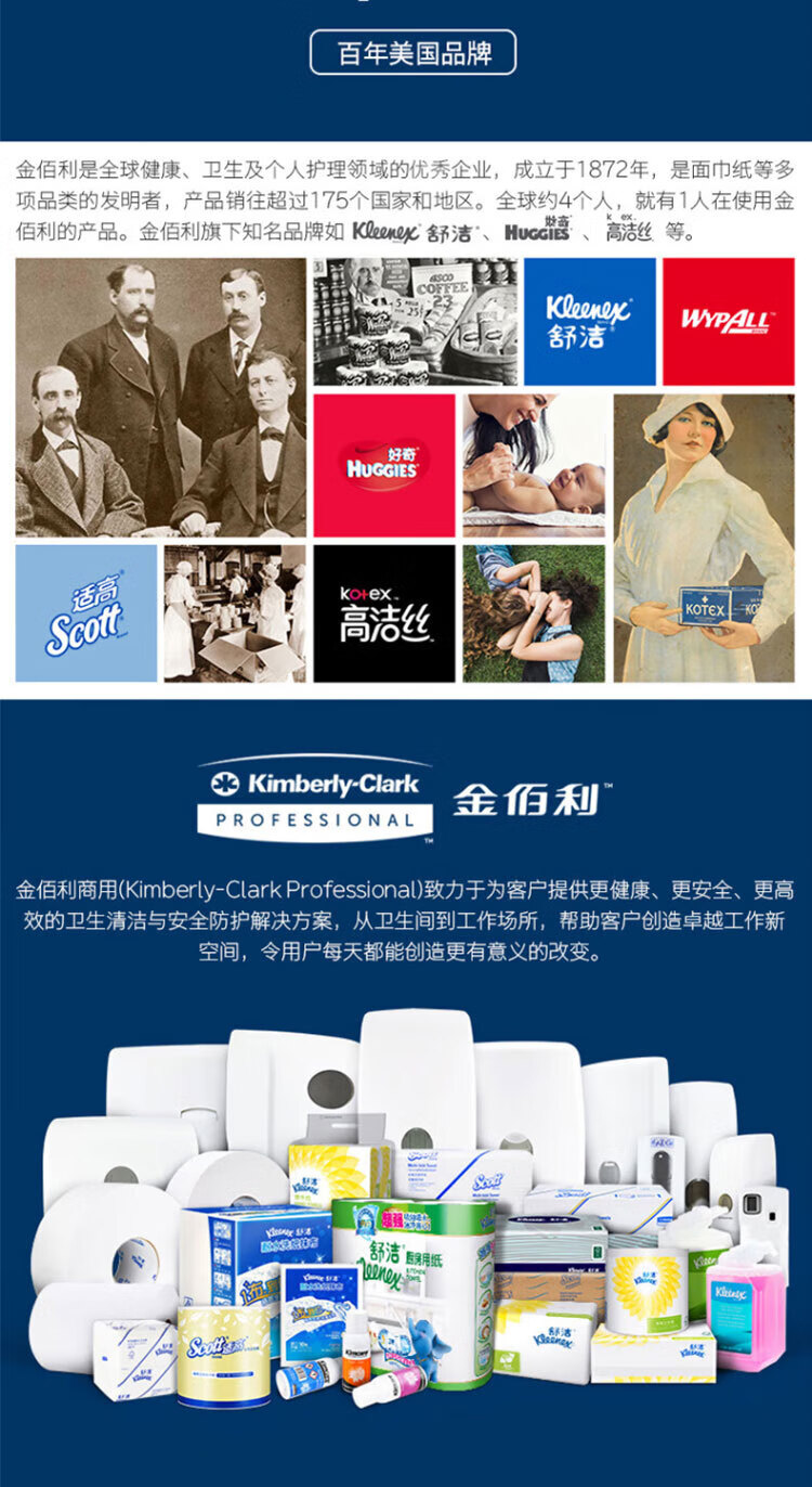 金佰利7186雙口高容量抽取式衛生紙分配器圖片5