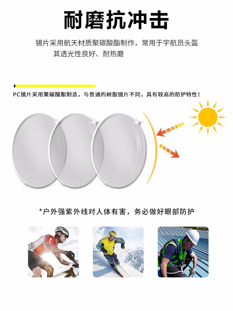 3M10196防霧防沖擊防護眼鏡圖片5